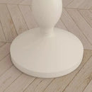 Axyaa Cream Wind Mushroom LED Floor Lamp for Modern Home Decor