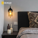 Axyaa Industrial Windshield Lights: Retro Iron Scones for Staircase, Bedside & Aisle Lighting