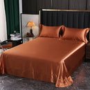 Axyaa Silk Summer Quilt & Printed Tencel Sheet Set - High-End Sleep Essentials