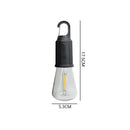 Axyaa Outdoor USB LED Rechargeable Lantern Bulb Hook Camping Fishing Light