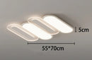 Axyaa Acrylic LED Ceiling Light for Stylish Home Bedroom and Living Room Decor