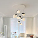 Axyaa Minimalist LED Restaurant Pendant Light for Modern Nordic Interior Lighting Fixtures