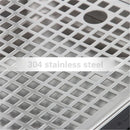 Axya Stainless Steel Drip Tray for Restaurant Bar with Tea Tray Beer Tap Filter