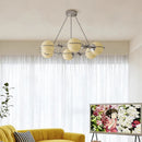 Axyaa Modern LED Pendant Chandeliers for Living Room and Dining Room Lighting