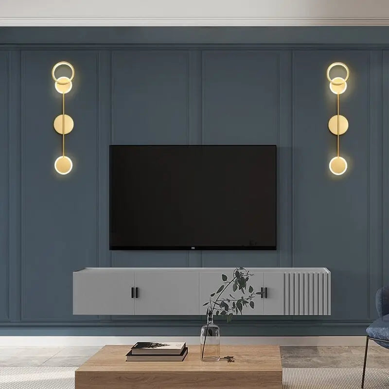 Nordic Style Axyaa Wall Lamp for Bedroom, Living Room, and Aisle