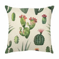 Axyaa Succulents Cactus Cushion Cover - Modern Home Decor Pillowcase