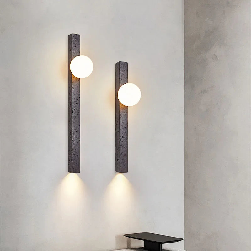 Axyaa Retro Designer Wall Lamp for Minimalist Living Room