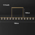 Axyaa Modern LED Chandeliers for Dining Room Pendant Lights