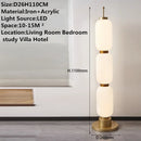 Axyaa Contemporary LED Floor Lamp for Bedroom Living Room Decor
