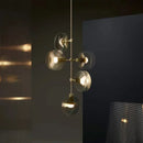 Axyaa Acrylic Flower Chandelier LED Pendant Light for Dining & Bedroom Décor