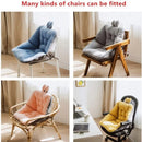 Axyaa Velvet Chair Seat Cushion - Comfortable and Stylish for Home or Office