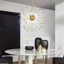 Axyaa Crystal LED Spherical Chandelier for Luxury Living Room, Restaurant, Bedroom & Hotel