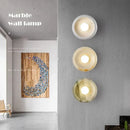 Axyaa Minimalist Jade Wall Lamp for Study Living Bedroom Corridor Hotel Background