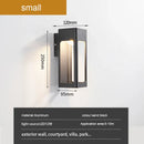 Axyaa Outdoor 12W LED Wall Sconce Light Waterproof Aluminum Garden Porch Lamp