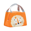Axyaa Cartoon Printed Lunch Bag: Insulated Thermal Oxford Cloth Handbag