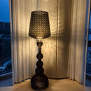 Axyaa Acrylic Retro Floor Lamp - Elegant Wine Glass Design