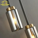 Axyaa Copper Glass LED Wall Lamp for Living Room Bedroom Studio