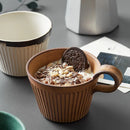 Axyaa Coarse Pottery Style Ceramic Coffee Mug 320ml
