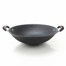 Axya Cast Iron Round Bottom Wok Pot Set