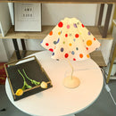 Axyaa Irregular Polka Dot Fabric Table Lamp Night Light