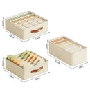 Axyaa Underwear Sock Bra Organizer Cabinet Drawer Storage Box for Wardrobe Clothes