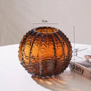 Axyaa Nordic Modern Cactus Glass Vase for High-End Home Decor