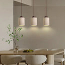 Axyaa Vintage Industrial LED Pendant Light Yellow Travertine Hanglamp