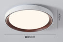 Axyaa Wooden Wind Ceiling Light in Walnut Color for Master Bedroom and Study
