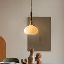 Axyaa Modern Ceramic Copper Chandelier Pendant Lights for Home Decor
