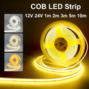 Axyaa High Density COB LED Strip Lights 3000K-6500K Kitchen Room Decor 8mm
