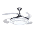 Axyaa Household Invisible Electric Fan Ceiling - Restaurant Quality Fan with Remote Control