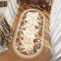 Axyaa Minimalist Bedroom Lamb Wool Floor Mat