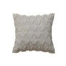 Axyaa Light Gray Boho Pillow Cover Set - Home Decor for Living Room