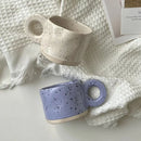 Axya™ Ceramic Splash Ink Coffee Mug Set for Couples