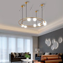 Axyaa Nordic Glass Chandelier for Modern Home Decor