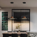 Axyaa Modern LED Pendant Light Chandeliers for Living Room Staircase Indoor Lighting