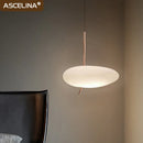 Axyaa Nordic LED Pendant Light Touch Pebble Decor Lamps Living Dining Bedroom