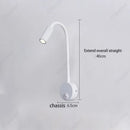 Axyaa LED Adjustable Angle Wall Lamp for Bedroom Study and Living Room Lighting