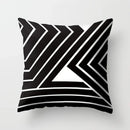 Axyaa Geometric Cushion Cover Square Pillowcase Home Car Decor 45*45cm