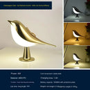Axyaa Wooden Bird Table Lamp - Dimmable Touch Switch Night Light for Bedroom