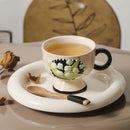 Axyaa Lily of The Valley Ceramic Coffee Cup - High Value Niche Cup