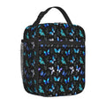 Butterflies Lunch Box Insulated Bag for Women Girls Teens | Axyaa Butterfly Bento Tote
