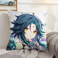 Axyaa Decorative Pillow Covers for Sofa Cushions - Genshin Impact Inspired Home Decor