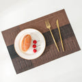 Axyaa PVC Placemats - Non-Slip Stain Resistant Table Mats for Dining, Indoor/Outdoor