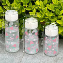 Axyaa Strawberry Bow Flower Straw Water Bottle - Cute Reusable Drinkware