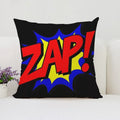 Axyaa Pop Art Cushion Cover: Fun Cartoon Pillow for Living Room Sofa or Bed