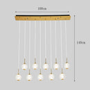 Axyaa Chandelier | Dining Room Pendant Lights | Ceiling Lamps | Indoor Lighting Fixtures