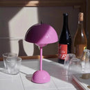 Axyaa Modern Mushroom LED Table Lamps for Bedroom, Bar, and Office