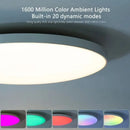 Axyaa Smart RGB WiFi Ceiling Light with Voice Control for Bedroom Decoration
