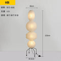 Wabi-sabi Rice Paper Floor Lamp LED E27 for Home Decor, Axyaa Brand
